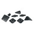 Аксессуары для треугольного плинтуса, черный – покупайте в интернет-магазине furnitarium.ru