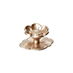 Ручка-кнопка "Афина" с накладкой, отделка золото матовое, MM23806 00 03/MAT – покупайте в интернет-магазине furnitarium.ru