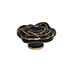 Ручка-кнопка, отделка керамика черная + золото, MM59.07 00 20 – покупайте в интернет-магазине furnitarium.ru