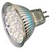 Лампа MR16, 12В 20LED, холодный белый,, MR16LED WHITE – покупайте в интернет-магазине furnitarium.ru