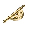 Петля врезная, глянцевое золото, BR3310-12 – покупайте в интернет-магазине furnitarium.ru