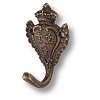 Крючок, античная бронза, BR152030o – покупайте в интернет-магазине furnitarium.ru