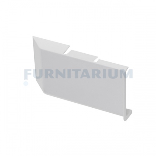 Заглушка для мебельного навеса SCARPI-4, левая, белый, 290.27.949