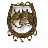 Вешалка "Лошадь", латунь, BR130069 – покупайте в интернет-магазине furnitarium.ru