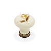 Ручка-кнопка, античная бронза/керамика, RH297J.029BA32 – покупайте в интернет-магазине furnitarium.ru