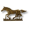 Вешалка "Лошадь", латунь, BR131093 – покупайте в интернет-магазине furnitarium.ru