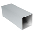 Профиль алюминиевый квадратный рифленый 60*60*2,0мм 5800 мм , хром матовый, 701-30СБ – покупайте в интернет-магазине furnitarium.ru