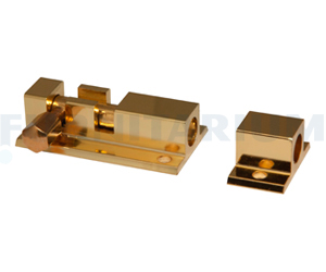 Шпингалет 501-50 (золото), 501-50-003