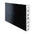 Цоколь черный глянец (выс. 120) L=4, 12.0330 4M/Z01 – покупайте в интернет-магазине furnitarium.ru