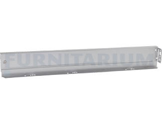 NOVA PRO CLASSIC Боковина h=63 мм серый металлик, 500 мм (левая), F100062821