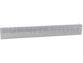 NOVA PRO CLASSIC Боковина h=63 мм серый металлик, 500 мм (правая), F100062822