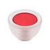 Ручка-кнопка, отделка транспарент матовый + красный, MM10816 00 RED – покупайте в интернет-магазине furnitarium.ru
