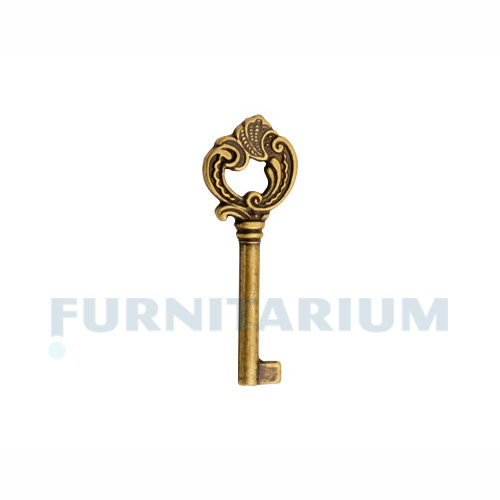 Ключ, отделка бронза античная "Флоренция", MM302042 05