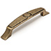 Ручка-скоба PINOT с орнаментом, матовая бронза, 128 мм, M3952 128 69 – покупайте в интернет-магазине furnitarium.ru