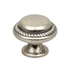 Ручка-кнопка Almeria, античное серебро, RQ189Z.023SA – покупайте в интернет-магазине furnitarium.ru