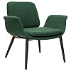 Лаунж-кресло Hilde, букле, темно-зеленое – покупайте в интернет-магазине furnitarium.ru