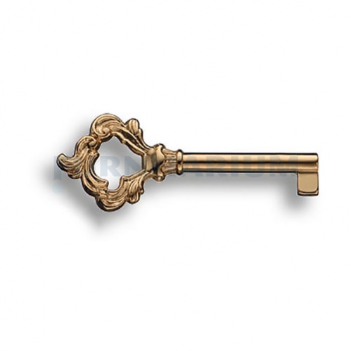 Ключ мебельный, глянцевое золото, BR15.510.42.19
