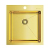 Мойка Akisame 46-LG нержавеющая сталь/ светлое золото, 4973081 – покупайте в интернет-магазине furnitarium.ru