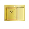 Мойка Akisame 65-LG-L нержавеющая сталь/ светлое золото, 4973083 – покупайте в интернет-магазине furnitarium.ru