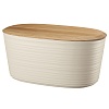 Хлебница с бамбуковой крышкой Tierra, 10 л, бежевая – покупайте в интернет-магазине furnitarium.ru