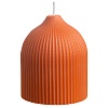 Свеча декоративная оранжевого цвета из коллекции Edge, 10,5см – покупайте в интернет-магазине furnitarium.ru