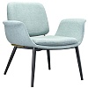 Лаунж-кресло Hilde, шенилл, светло-бирюзовое – покупайте в интернет-магазине furnitarium.ru