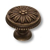 Ручка кнопка классика, латунь, античная бронза, BR013035О – покупайте в интернет-магазине furnitarium.ru