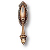 Ручка капля на подложке с ключевиной классика, старая бронза, BR3770.0128.ВR.002 – покупайте в интернет-магазине furnitarium.ru