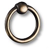 Ручка кольцо классика, старая бронза, BR15.201.01.04 – покупайте в интернет-магазине furnitarium.ru