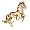 Вешалка "Лошадь", латунь, BR3.815 – покупайте в интернет-магазине furnitarium.ru