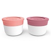 Соусницы с крышкой MB Temple малые 2 шт. pink flamingo + blush – покупайте в интернет-магазине furnitarium.ru