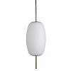 Лампа подвесная Silk, 62хO20 см, белое опаловое стекло – покупайте в интернет-магазине furnitarium.ru