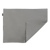 Салфетка двухсторонняя под приборы из умягченного льна серого цвета Essential, 35х45 см – покупайте в интернет-магазине furnitarium.ru