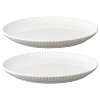 Набор из двух тарелок белого цвета из коллекции Kitchen Spirit, 26 см – покупайте в интернет-магазине furnitarium.ru