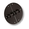 Засов накладной, черный, BR5201-14 – покупайте в интернет-магазине furnitarium.ru