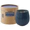 Свеча ароматическая с деревянным фитилём Musk, Rose & Cedarwood из коллекции Edge, синий, 60 ч – покупайте в интернет-магазине furnitarium.ru