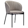 Кресло Coral, рогожка, серо-коричневое – покупайте в интернет-магазине furnitarium.ru