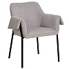 Лаунж-кресло Aline, шенилл, светло-серое, FH-ALN-ARMCH-PL-LGR – покупайте в интернет-магазине furnitarium.ru
