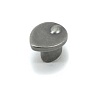 Ручка-кнопка, состаренный никель, PO331Z24G237 – покупайте в интернет-магазине furnitarium.ru