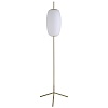 Лампа напольная Silk, 150 см, белое опаловое стекло/античная латунь – покупайте в интернет-магазине furnitarium.ru