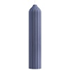 Свеча декоративная синего цвета из коллекции Edge, 25,5 см – покупайте в интернет-магазине furnitarium.ru
