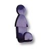 Элемент крючка, фиолетовый – покупайте в интернет-магазине furnitarium.ru