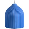 Свеча декоративная ярко-синего цвета из коллекции Edge, 10,5см – покупайте в интернет-магазине furnitarium.ru