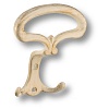 Крючок, слоновая кость с позолотой, BR15.719.00.20 – покупайте в интернет-магазине furnitarium.ru