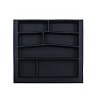 Лоток для кухонных принадлежностей в ящик полного выдвижения 600 мм, черный, 32/76.N60LVB – покупайте в интернет-магазине furnitarium.ru