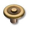 Ручка кнопка классика, античная бронза, BR1265.0020.001 – покупайте в интернет-магазине furnitarium.ru