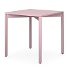 Стол обеденный Saga, 75х75 см, розовый – покупайте в интернет-магазине furnitarium.ru