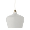 Лампа подвесная Cohen, 15хO16 см, белая матовая – покупайте в интернет-магазине furnitarium.ru