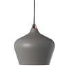 Лампа подвесная Cohen Large, 22хO25 см, серая матовая – покупайте в интернет-магазине furnitarium.ru