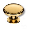 Ручка кнопка современная классика, глянцевое золото, BRRANA-60 – покупайте в интернет-магазине furnitarium.ru
